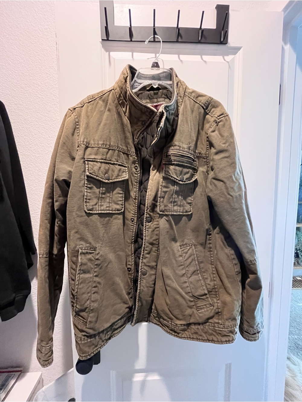 Levi's Olive Green Military Field Jacket